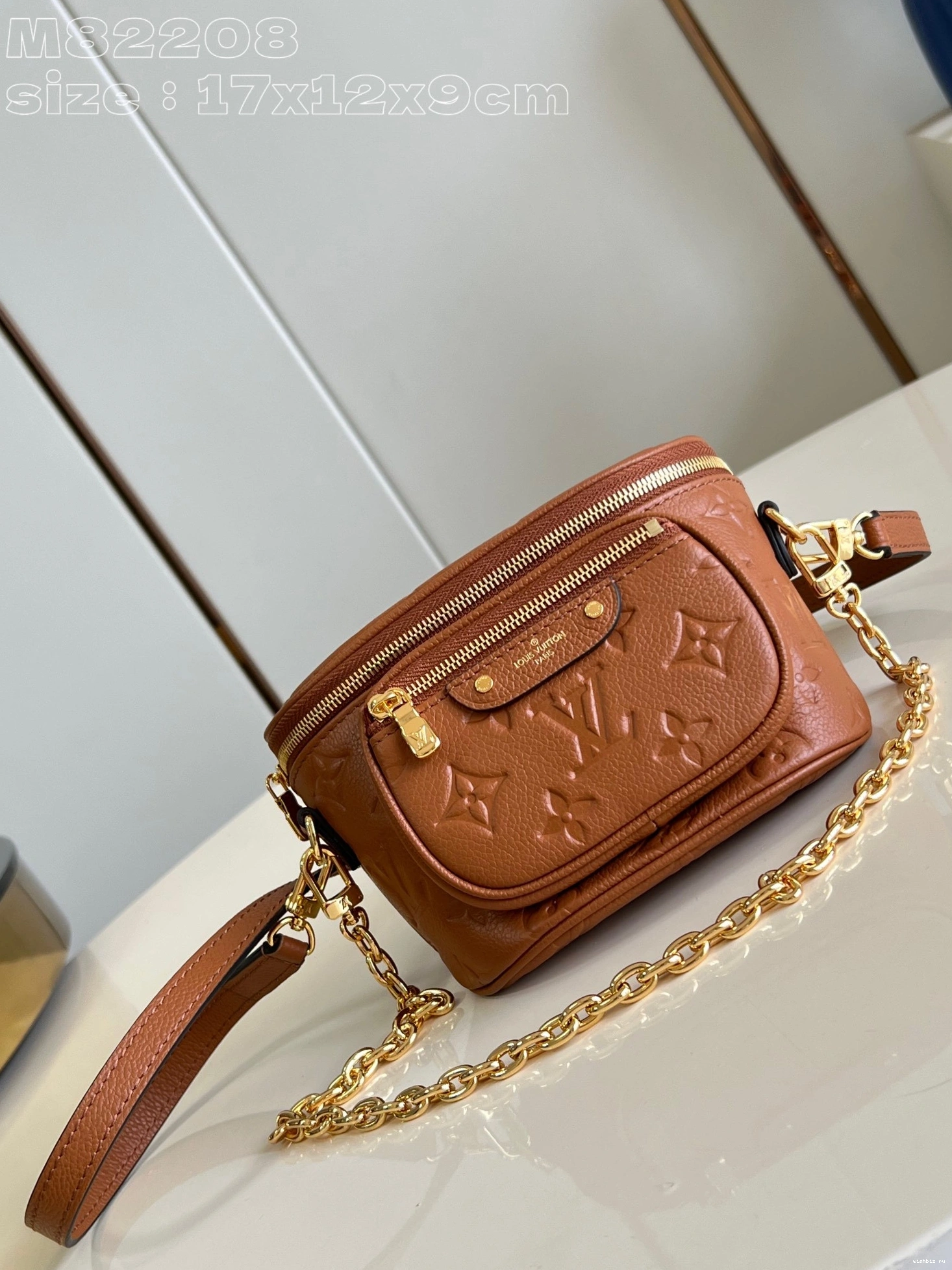 WIS MINI BUMBAG-17-12-9.5CM VUITTON LOUIS 0710